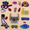 Embroidery patches for clothing and trousers, embroidery cloth stickers, embroidery stickers, small embroidery cloth stickers Application Scenario